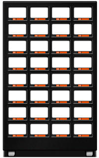 Vending lockers 32-cell for adult products