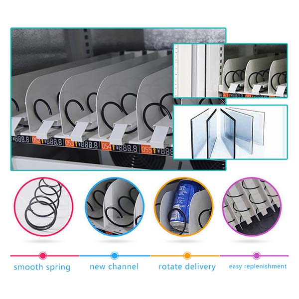 Haloo top cold drink vending machine factory direct supply for snack-3