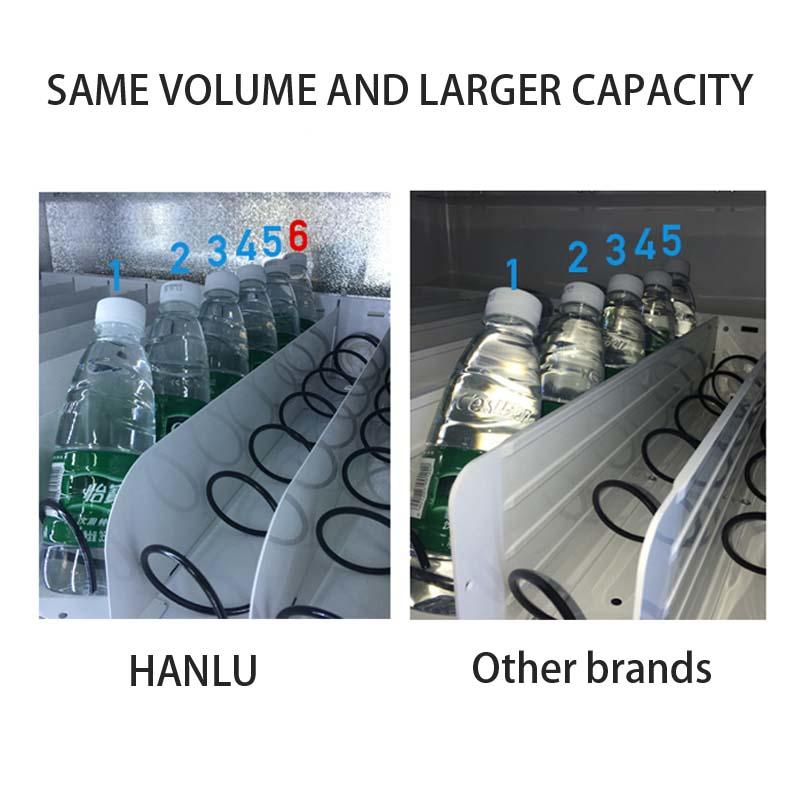 large capacity red bull vending machine design for fragile goods Haloo