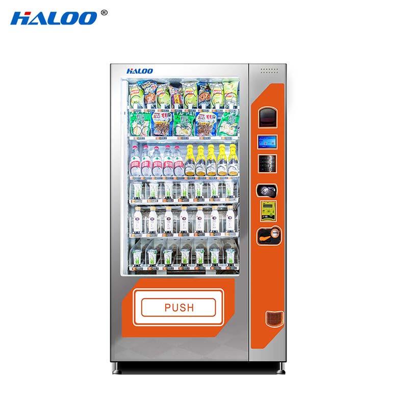 large capacity red bull vending machine design for fragile goods Haloo