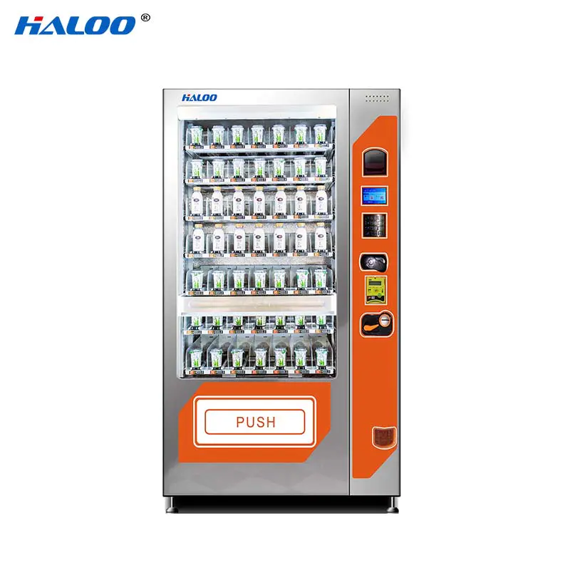 customized language canteen vending manufacturer Haloo