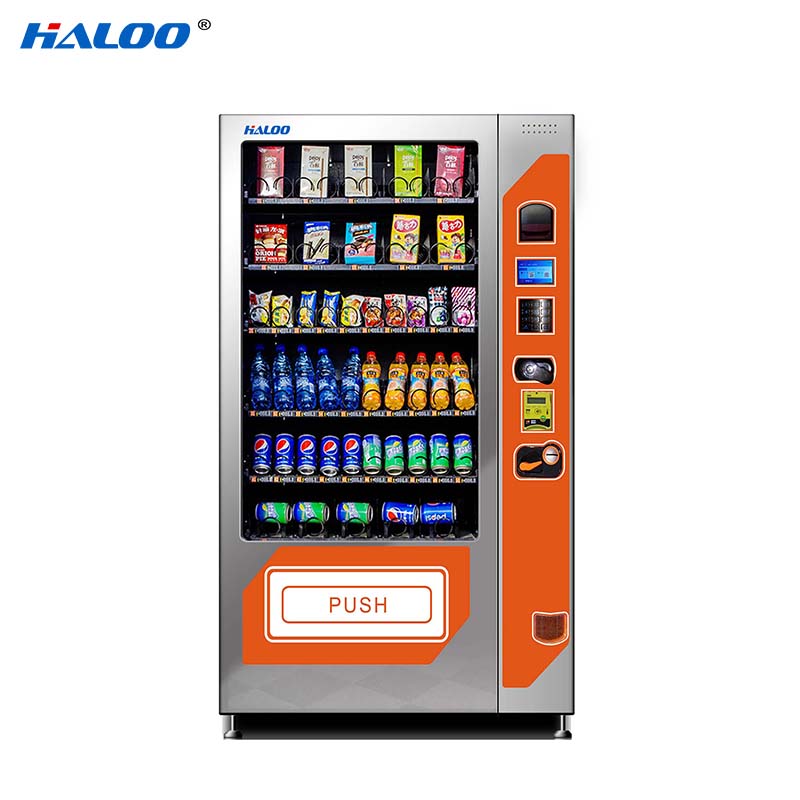 Haloo latest soda snack vending design for food-1