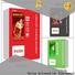 Haloo power-off protection vending kiosk customized for lucky box gift