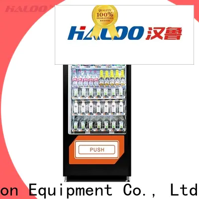 Haloo high quality candy vending machine design for snack