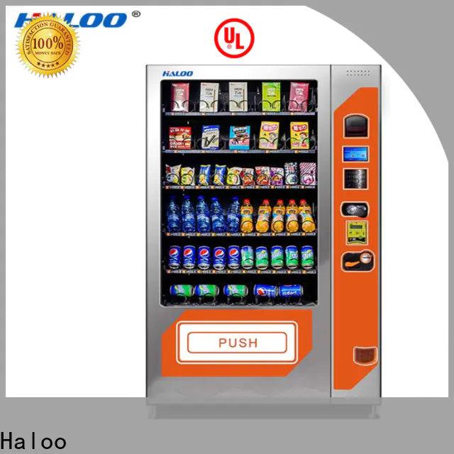 Haloo combo vending machines with good price for drink