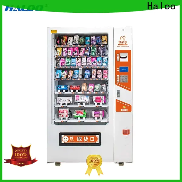 Haloo automatic condom machine wholesale for shopping mall
