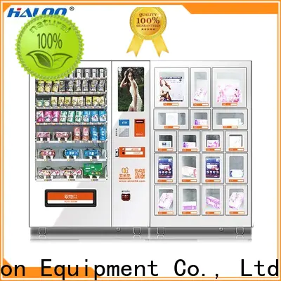 Haloo condom vending customized for shopping mall