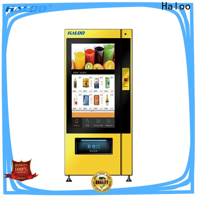 Haloo soda vending machine factory