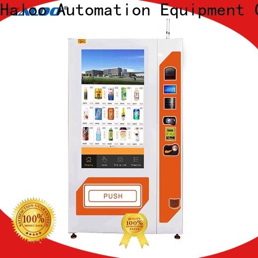 Haloo drink vending machine wholesale for shopping mall