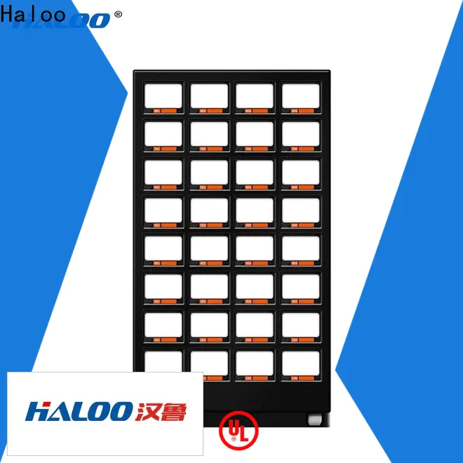 Haloo high capacity coke vending machinee wholesale for drinks