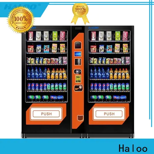 Haloo custom beverage vending machine factory direct supply for drink