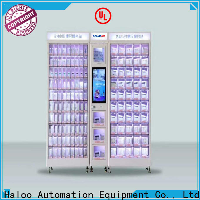 Haloo candy vending machine series for drinks