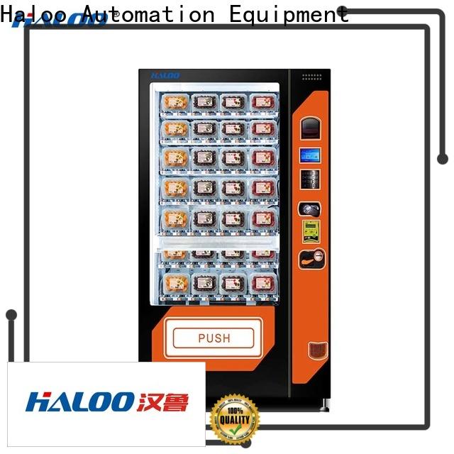 Haloo large capacity fruit vending machine manufacturer for drinks