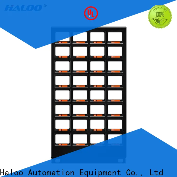 Haloo high quality candy vending machine series for snack