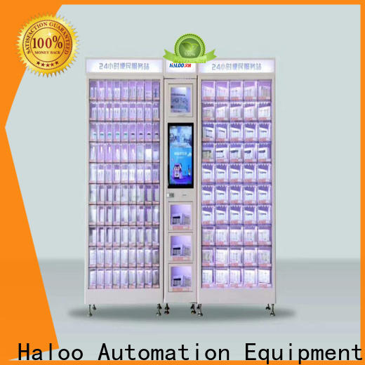 Haloo high quality food vending machines supplier for adult toys