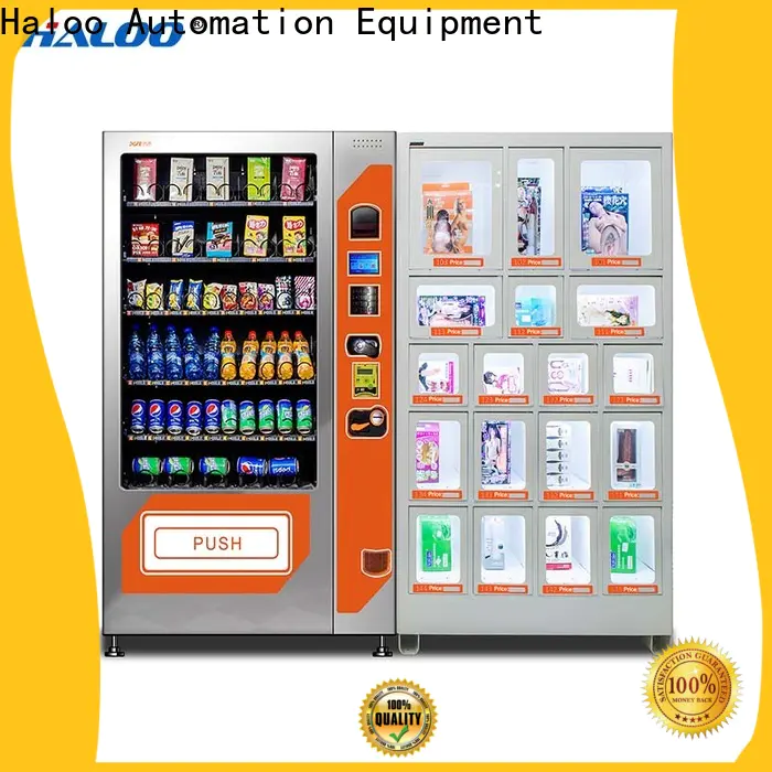 Haloo condom vending customized for shopping mall