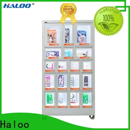 Haloo automatic food vending machines supplier for drinks