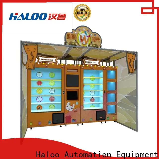 Haloo recycling machines factory direct supply for lucky box gift