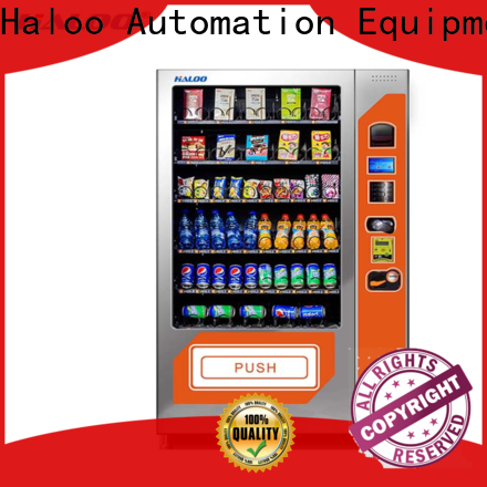 Haloo chocolate vending machine factory direct supply for food