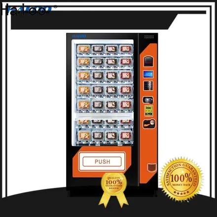Haloo automatic cool vending machines manufacturer for fragile goods