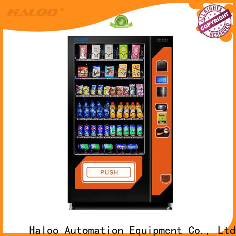 Haloo chocolate vending machine customized for drink