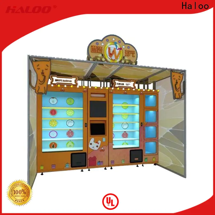 Haloo automatic robot vending machine factory direct supply for garbage cycling