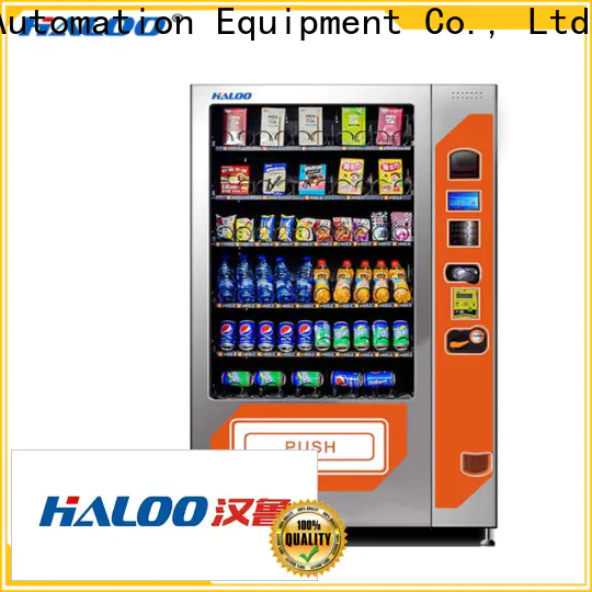 Haloo cold drink vending machine with good price for food