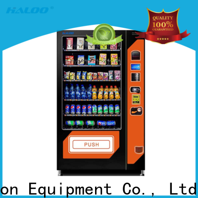 Haloo soda snack vending customized for drink