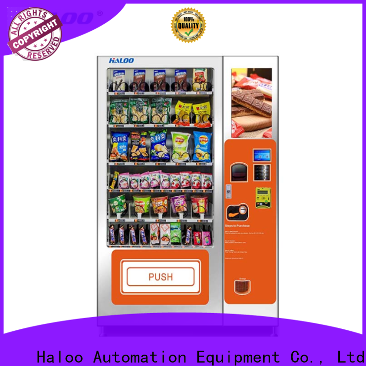 Haloo best combo vending machines with good price for food