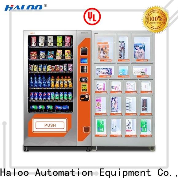 Haloo condom machine customized for shopping mall