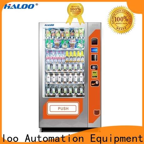 Haloo convenient cool vending machines factory for fragile goods