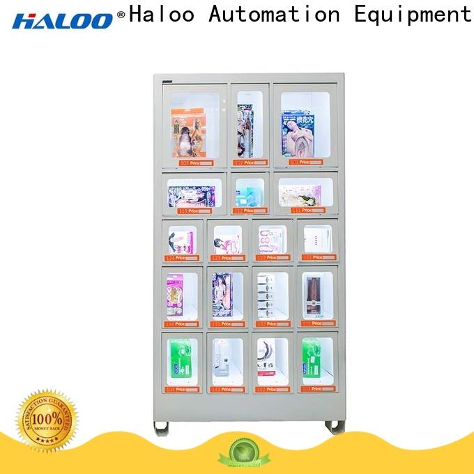Haloo high capacity healthy vending machine snacks manufacturer for drinks