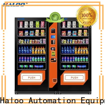 Haloo combo vending machines manufacturer for food