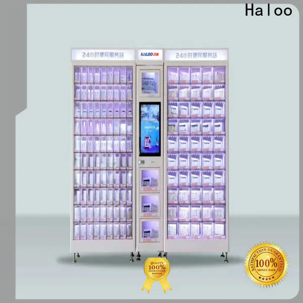 Haloo healthy vending machine snacks wholesale for drinks