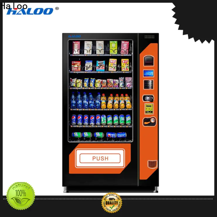 Haloo latest beverage vending machine manufacturer for food