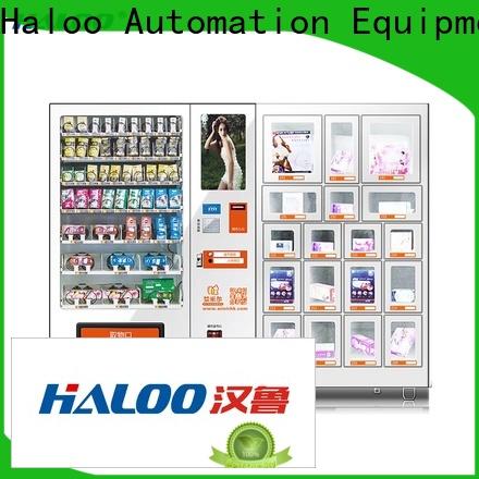 Haloo condom vending machine factory direct supply for pleasure