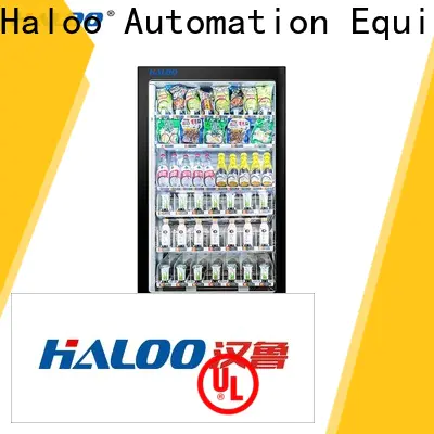 Haloo coke vending machinee design for snack