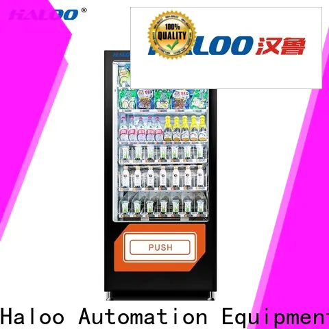 Haloo professional candy vending machine supplier for drinks