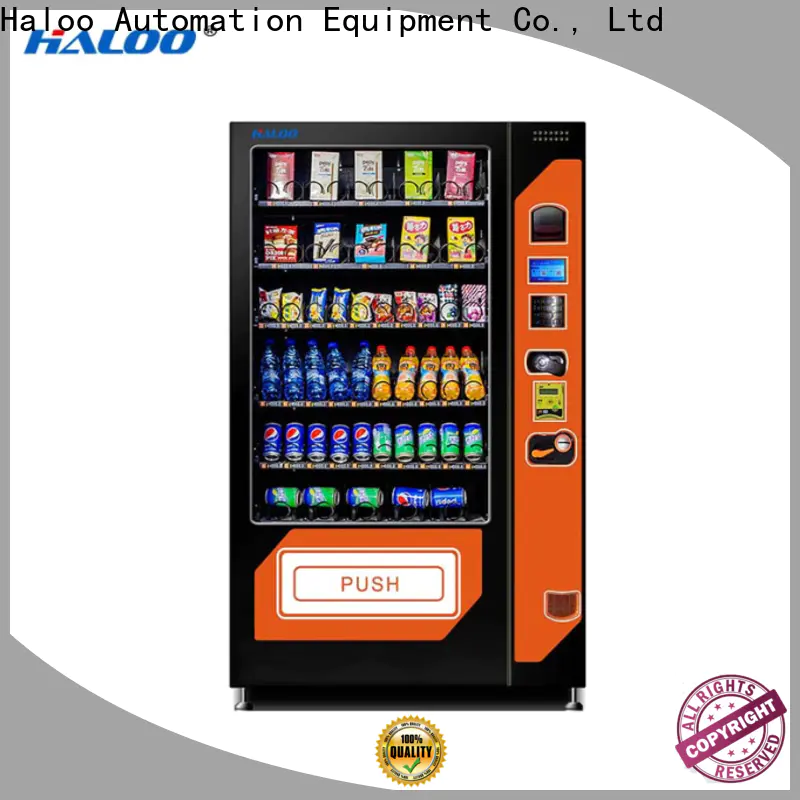 Haloo cold drink vending machine manufacturer for drink