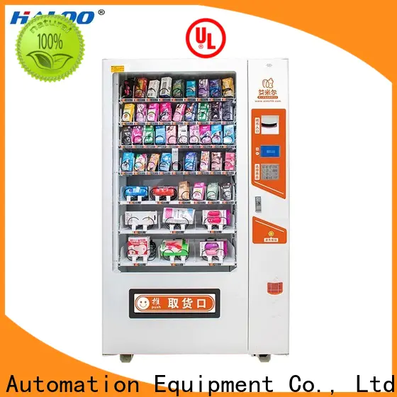 Haloo high capacity condom vending factory direct supply for pleasure
