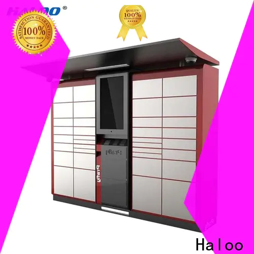 Haloo vending kiosk customized for lucky box gift