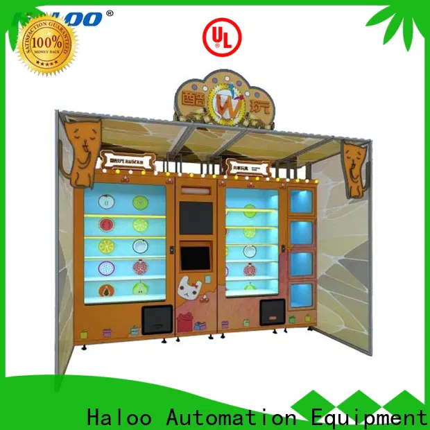 Haloo power-off protection robot vending machine wholesale for lucky box gift