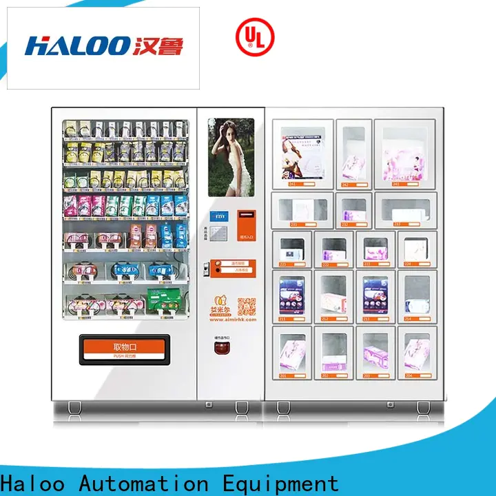Haloo condom dispenser supplier for pleasure