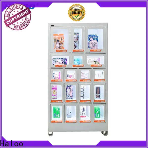 Haloo candy vending machine supplier for snack