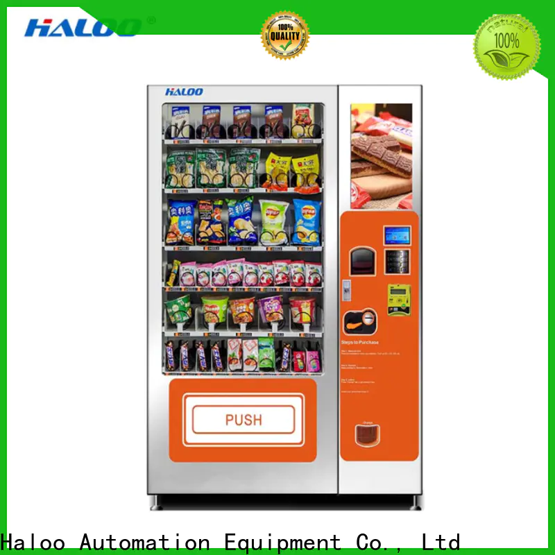 Haloo wholesale tea vending machine customized for drink