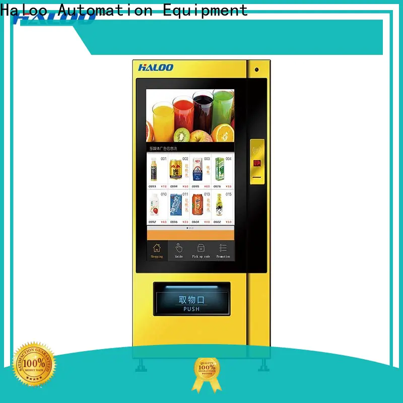 GPRS remote manage healthy vending machines design for merchandise
