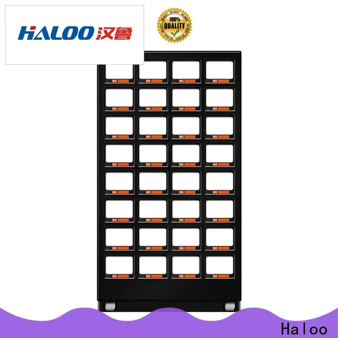 Haloo automatic healthy vending machine snacks manufacturer for drinks