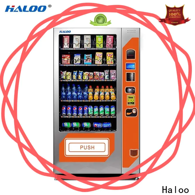 Haloo latest coffee vending machine design for drink