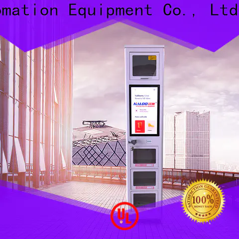 Haloo robot vending machine design for lucky box gift