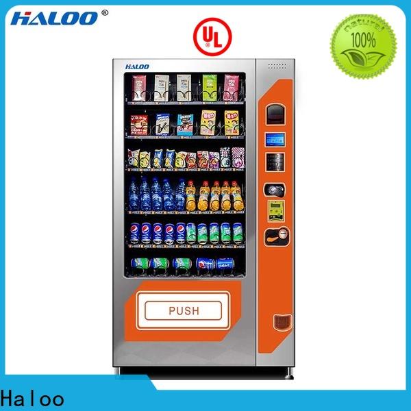Haloo new combo vending machines design for snack